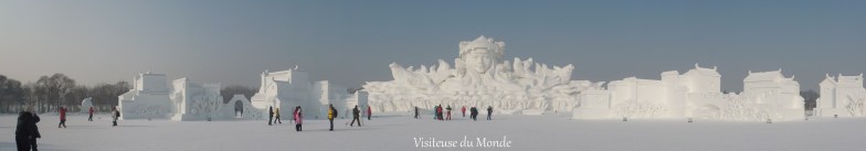 Sculpture de neige à Taiyangdao, Harbin