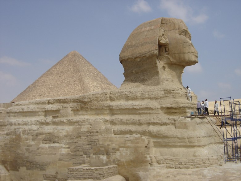 Pyramides de Gizeh et sphinx, Egypte
