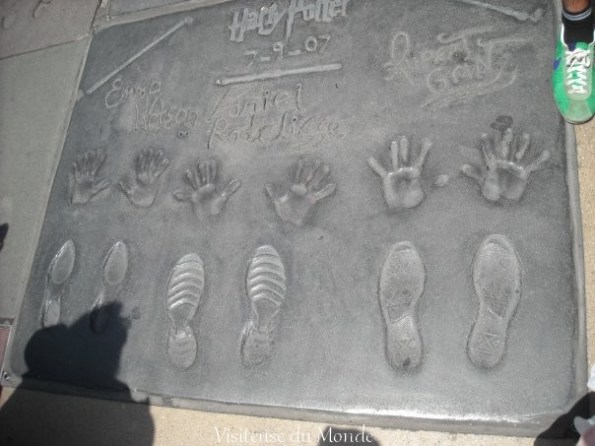 Harry Potter, Walk of fame sur Hollywood Boulevard à Los Angeles