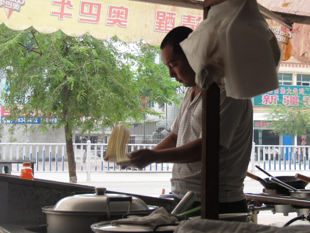 Pâtes fraiches à Sanya, Hainan, Chine