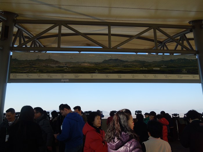 Observatoire Dorasan, DMZ, Corée