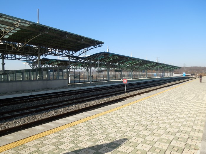 Dorasan Station, DMZ, Corée