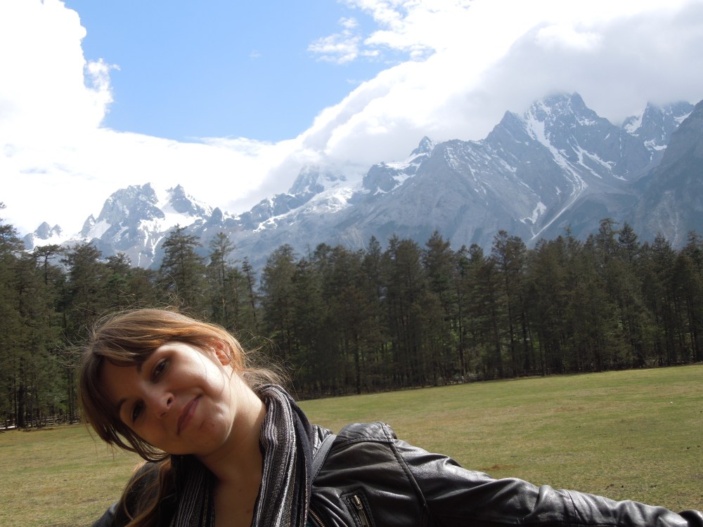 Plaine de la montagne des nuages, Lijiang, Yunnan, Chine
