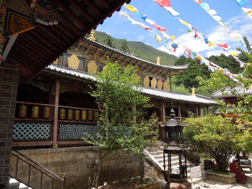 Temple du sommet de jade, Lijiang, Yunnan, Chine