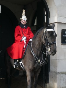 Garde équestre, Londres, Angleterre