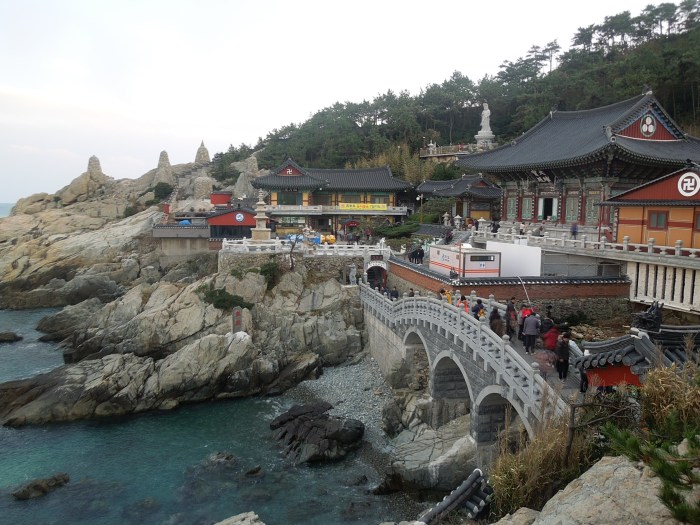Temple Haedong Yonggungsa, Busan, Corée