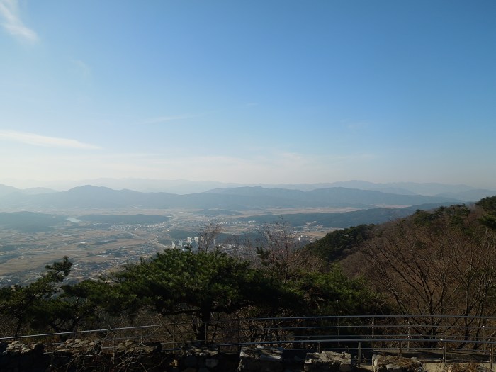Corée, Gyeongju, Grotte Seokguram vue