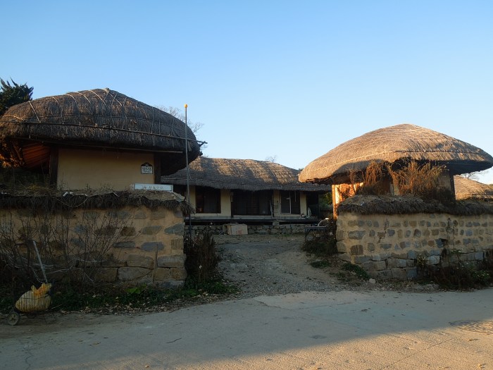 Corée, Gyeongju, Yangdong folk village