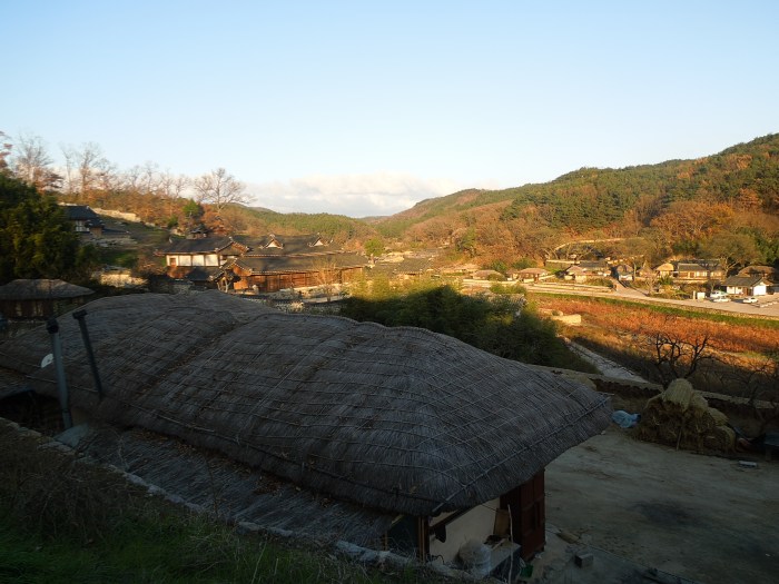 Corée, Gyeongju, Yangdong folk village