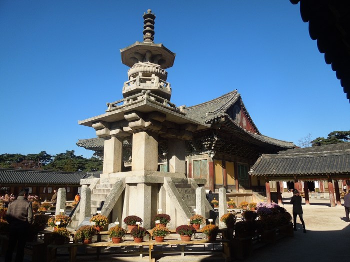 Corée, Gyeongju, Temple Bulguksa