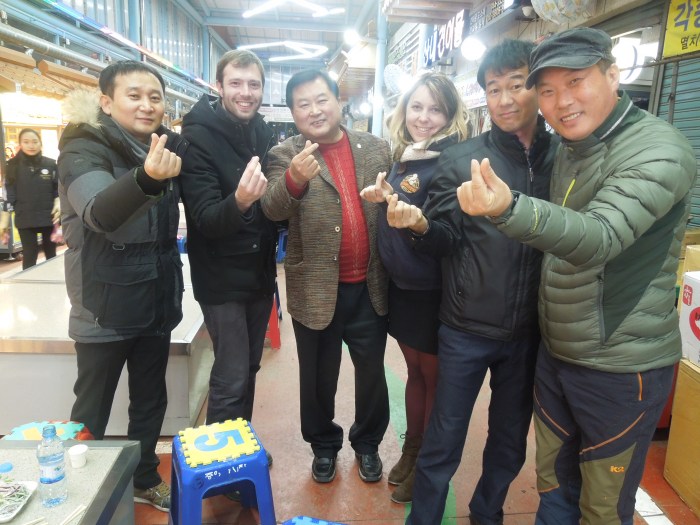 Corée, Gyeongju, Marché Jungang