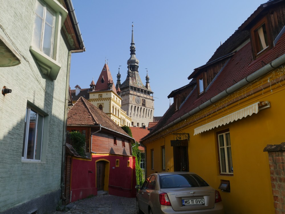 Roumanie, ruelles de Sighișoara