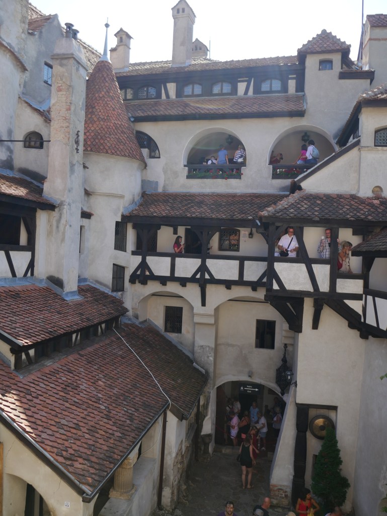 Cour intérieure du Château de Bran