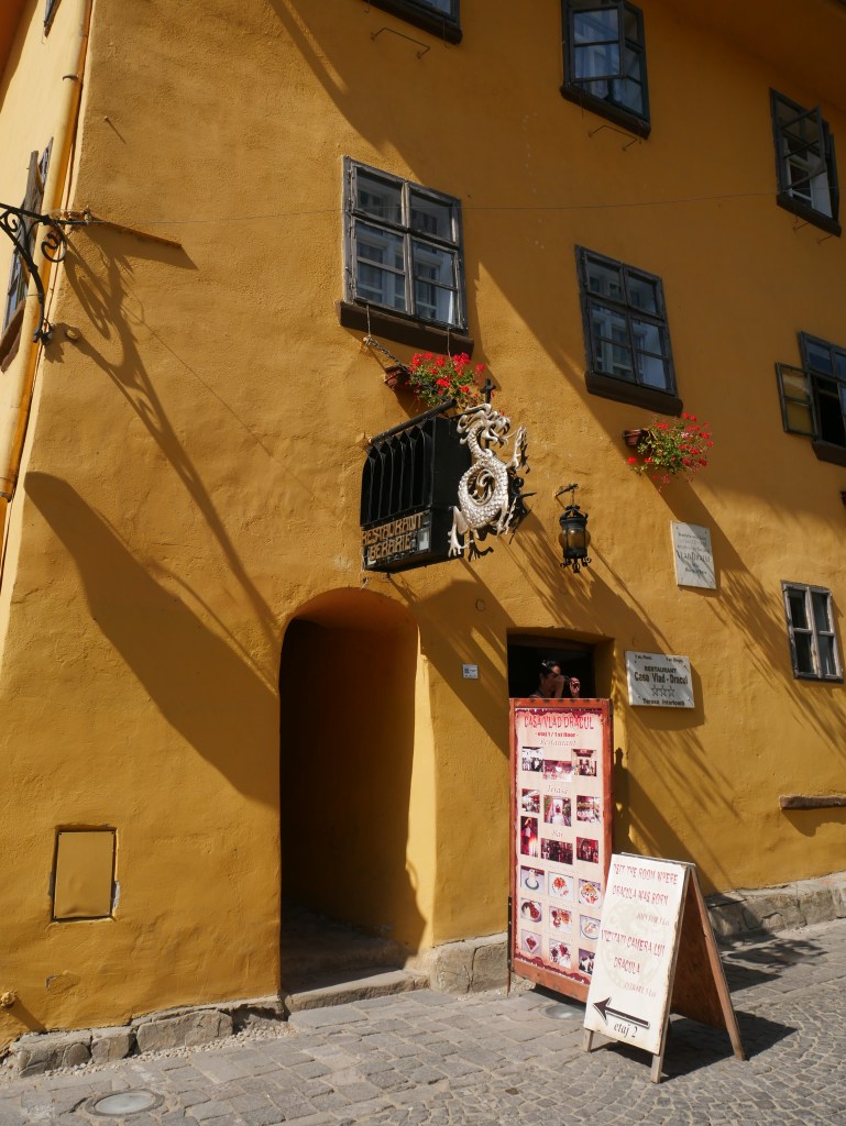 Roumanie, Sighișoara, Maison de Dracula