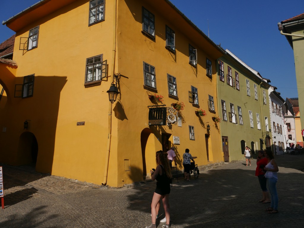 Roumanie, Sighișoara, maison de Vlad Dracul