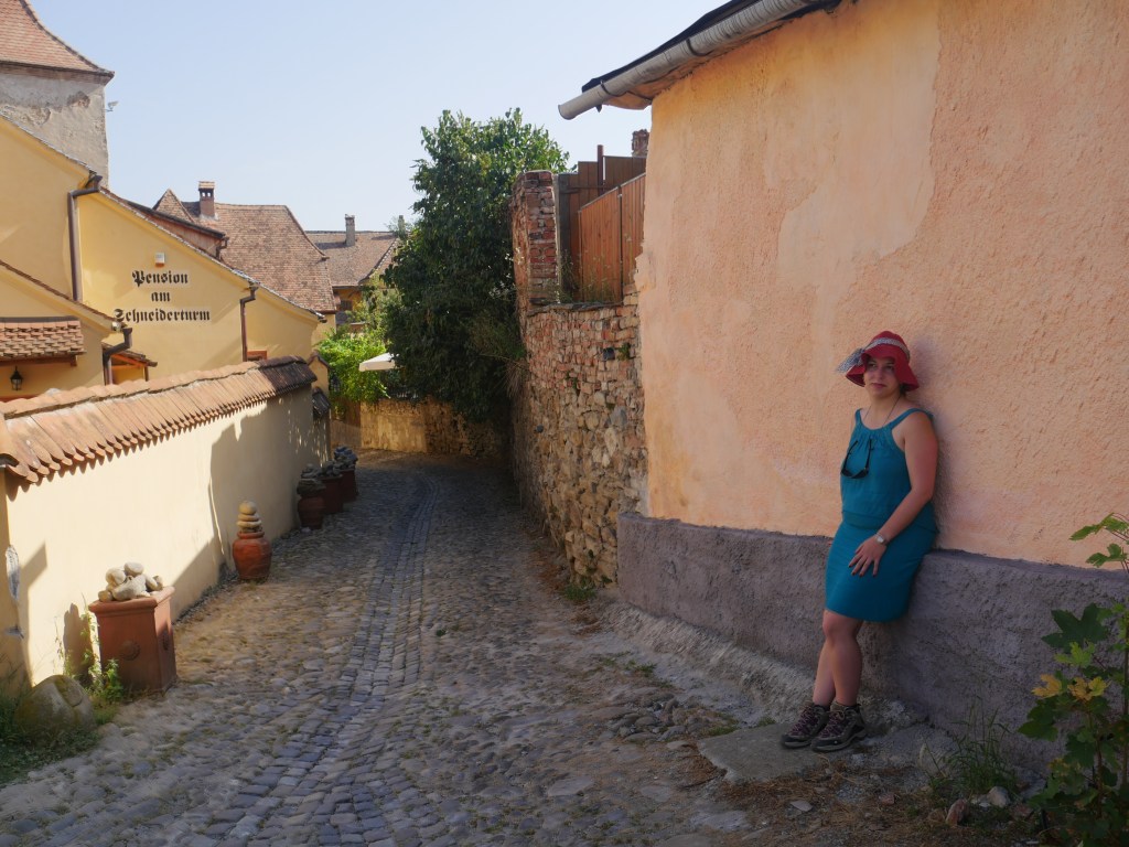 Roumanie, ruelles de Sighișoara