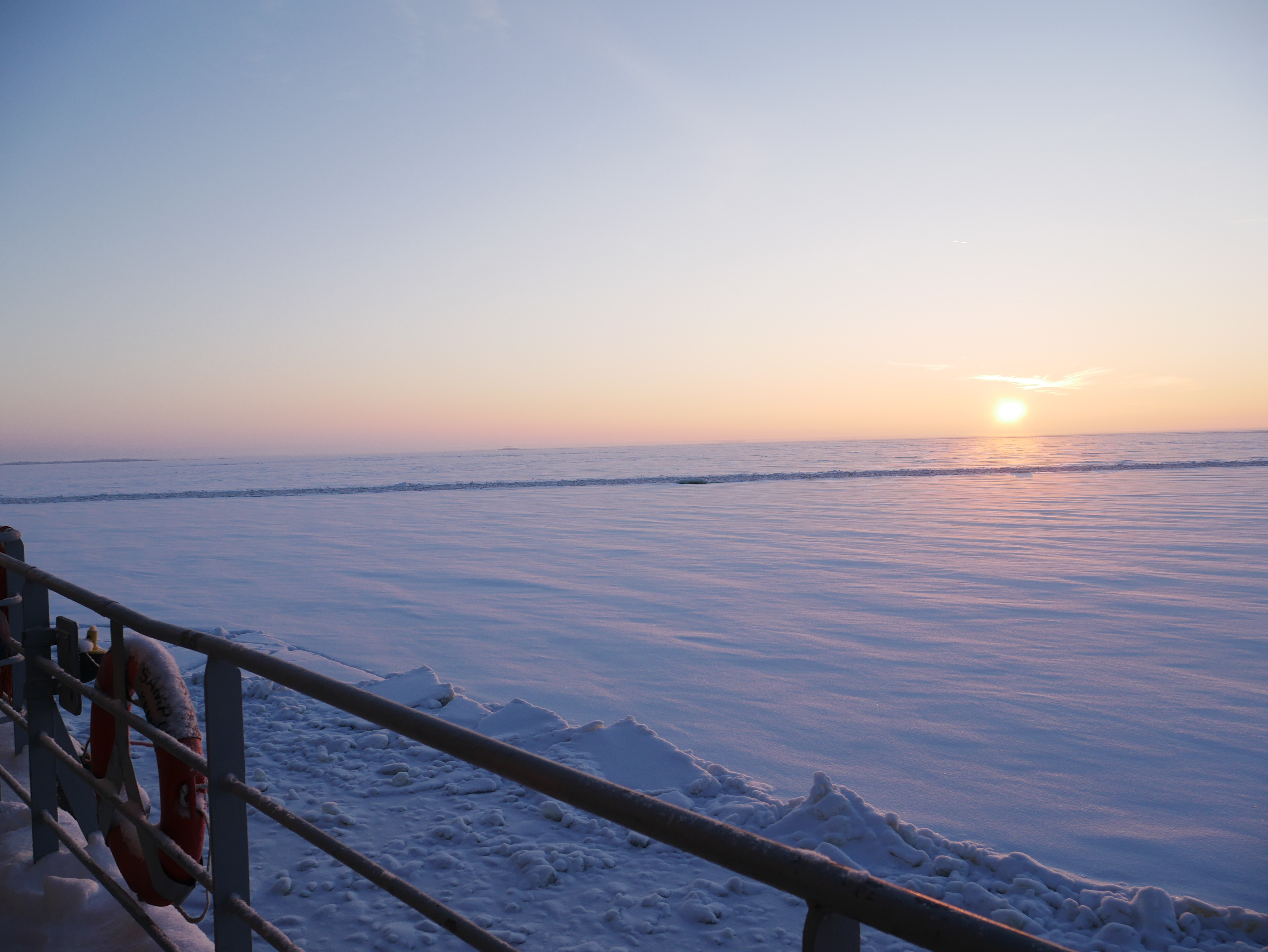 Laponie - Croisière Sampo - Lever de soleil