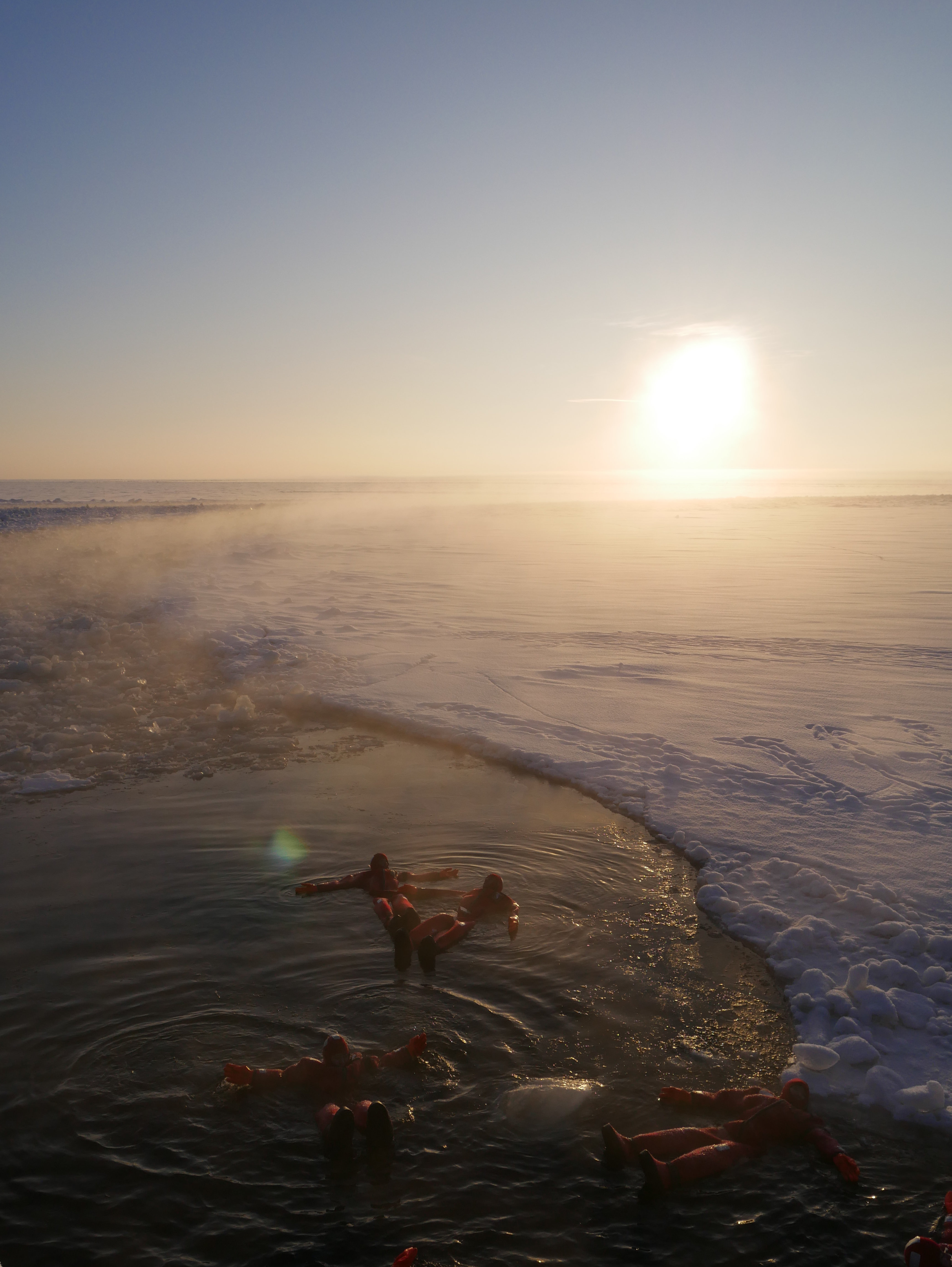Laponie - Kemi - Croisière Sampo - Baignade