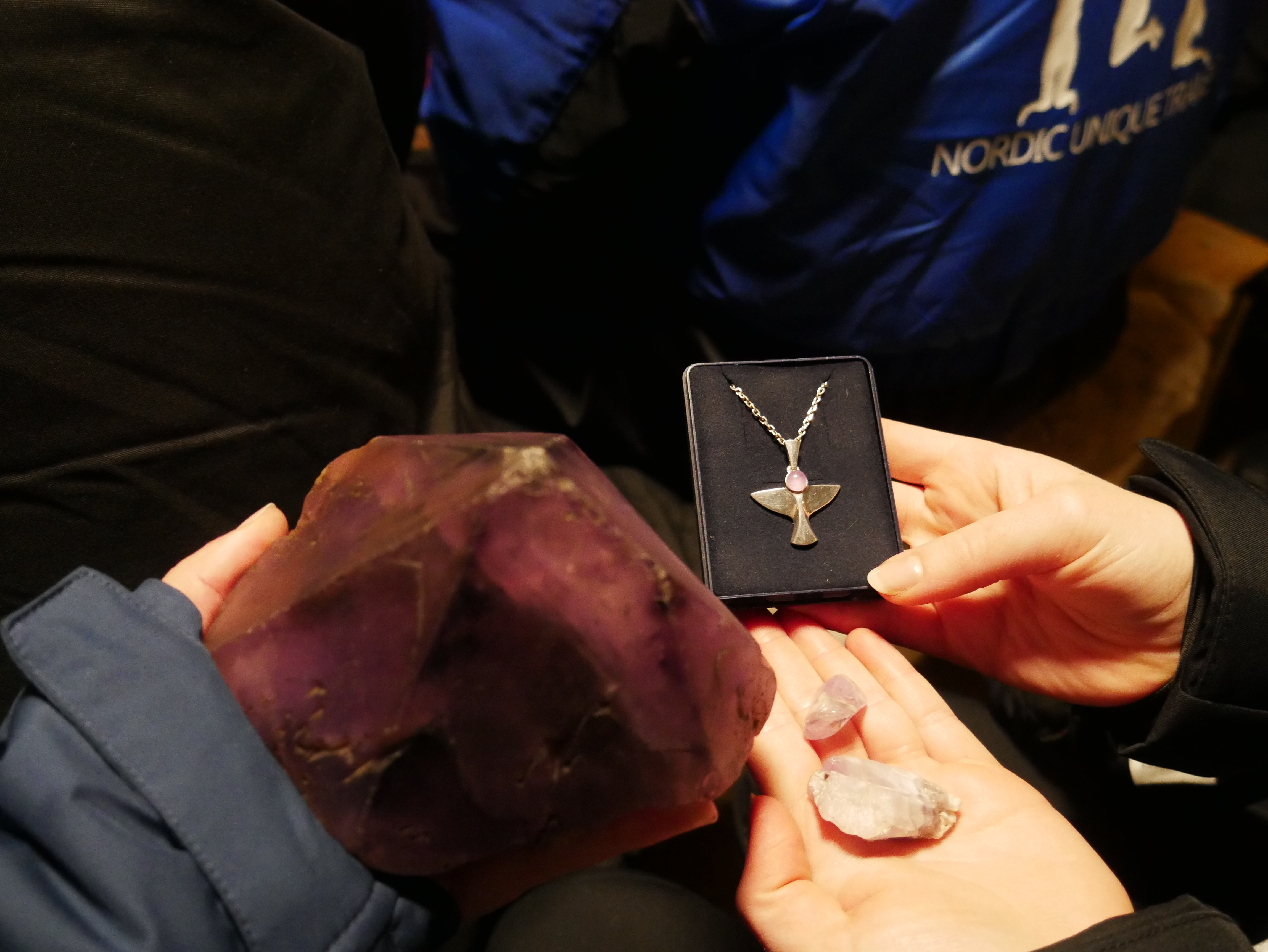 Laponie - Mine d'améthyste