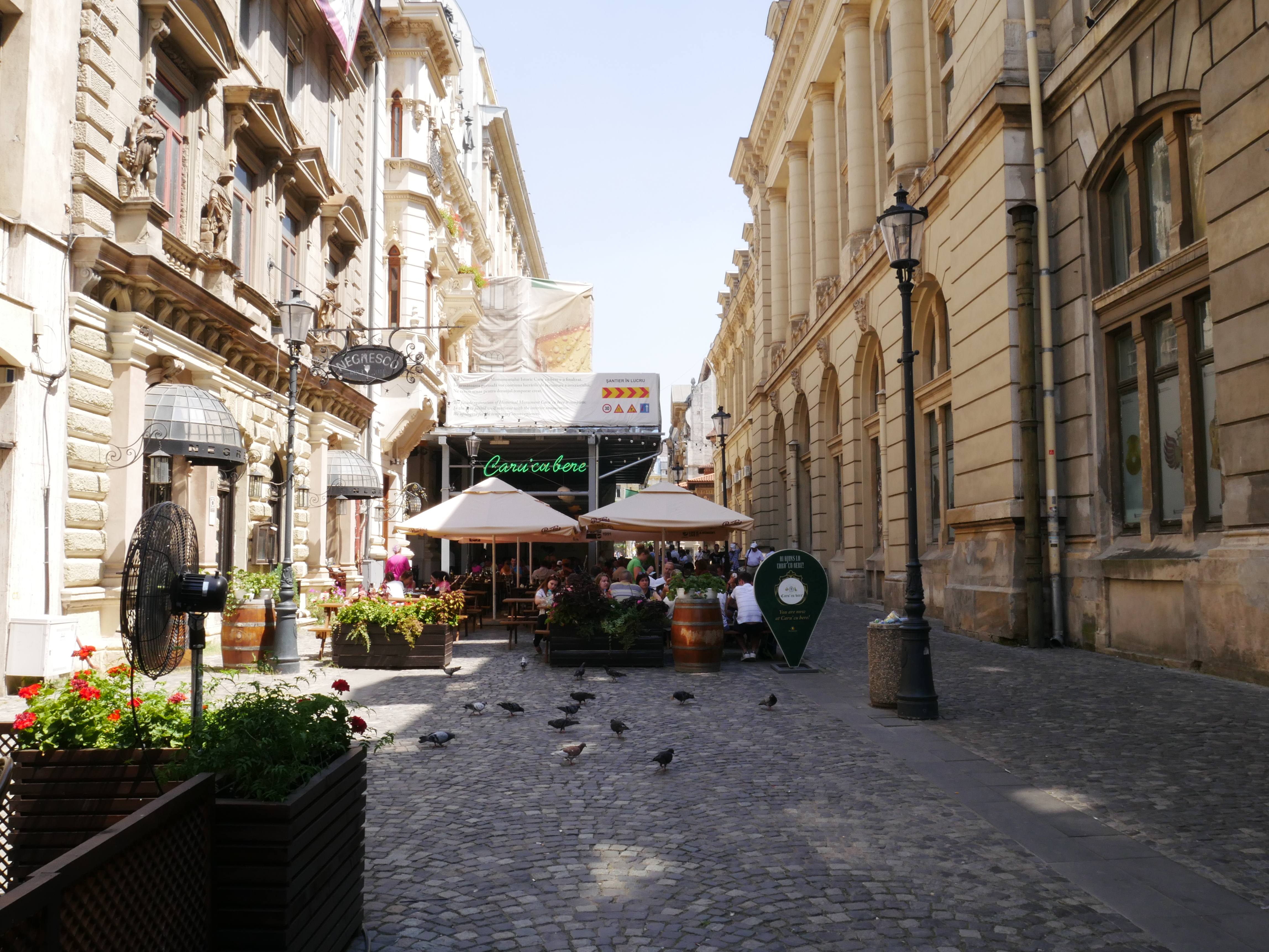 Les jolies rues de Bucarest