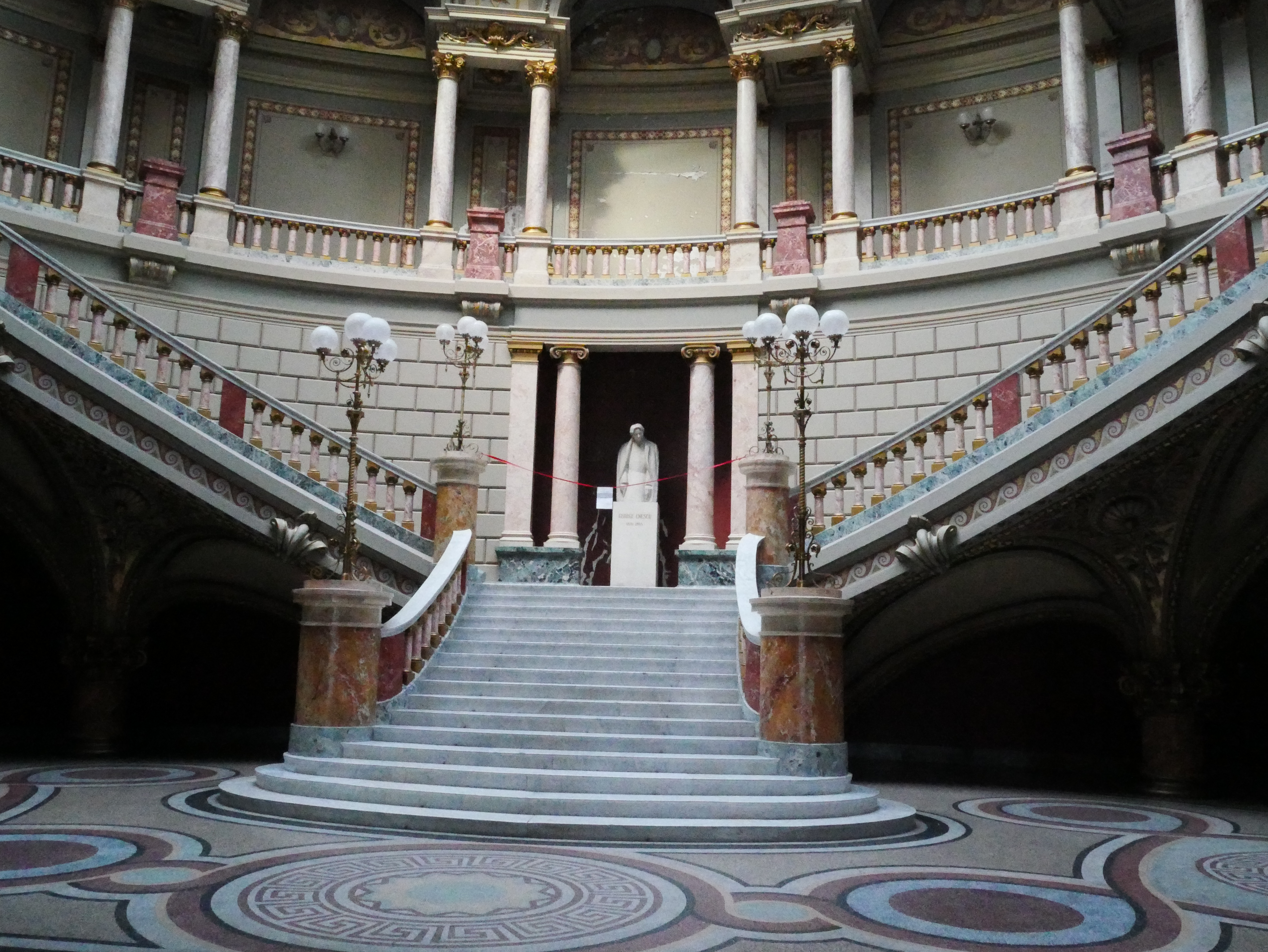 Bucarest - Athénée roumain intérieur