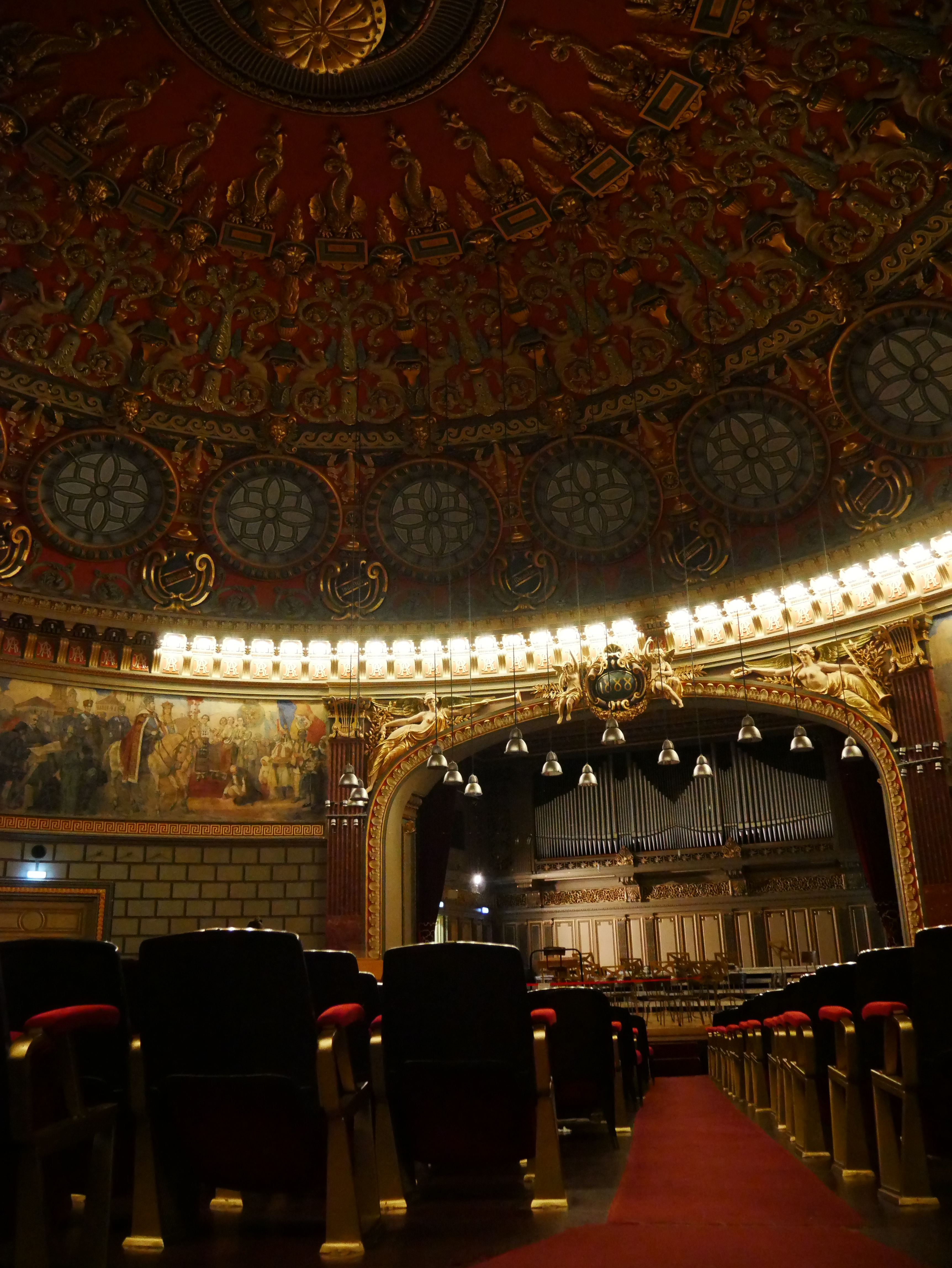 Bucarest - Auditrium de l'Athénée roumain