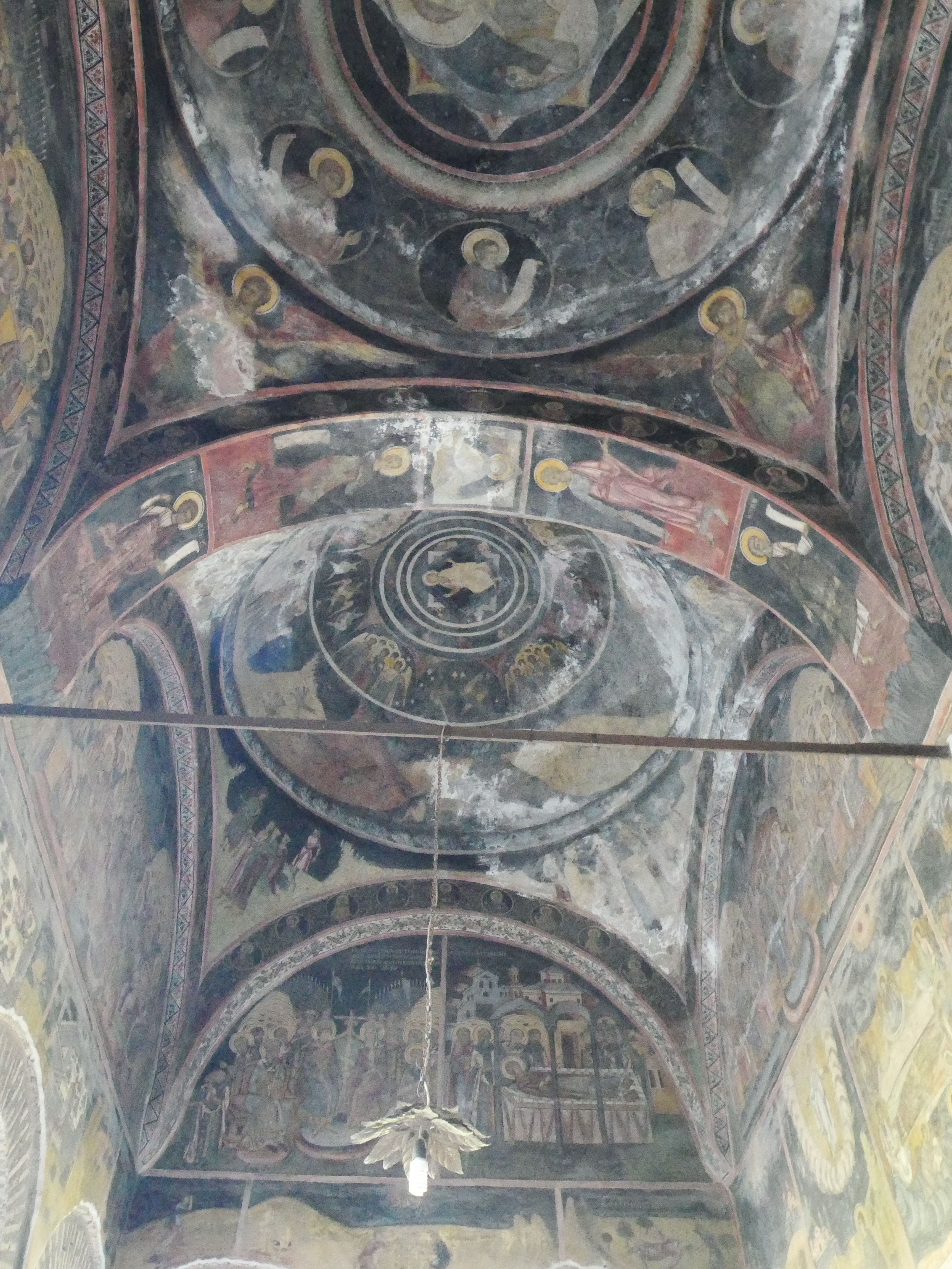 Bucarest - Détails peintures église Crețulescu