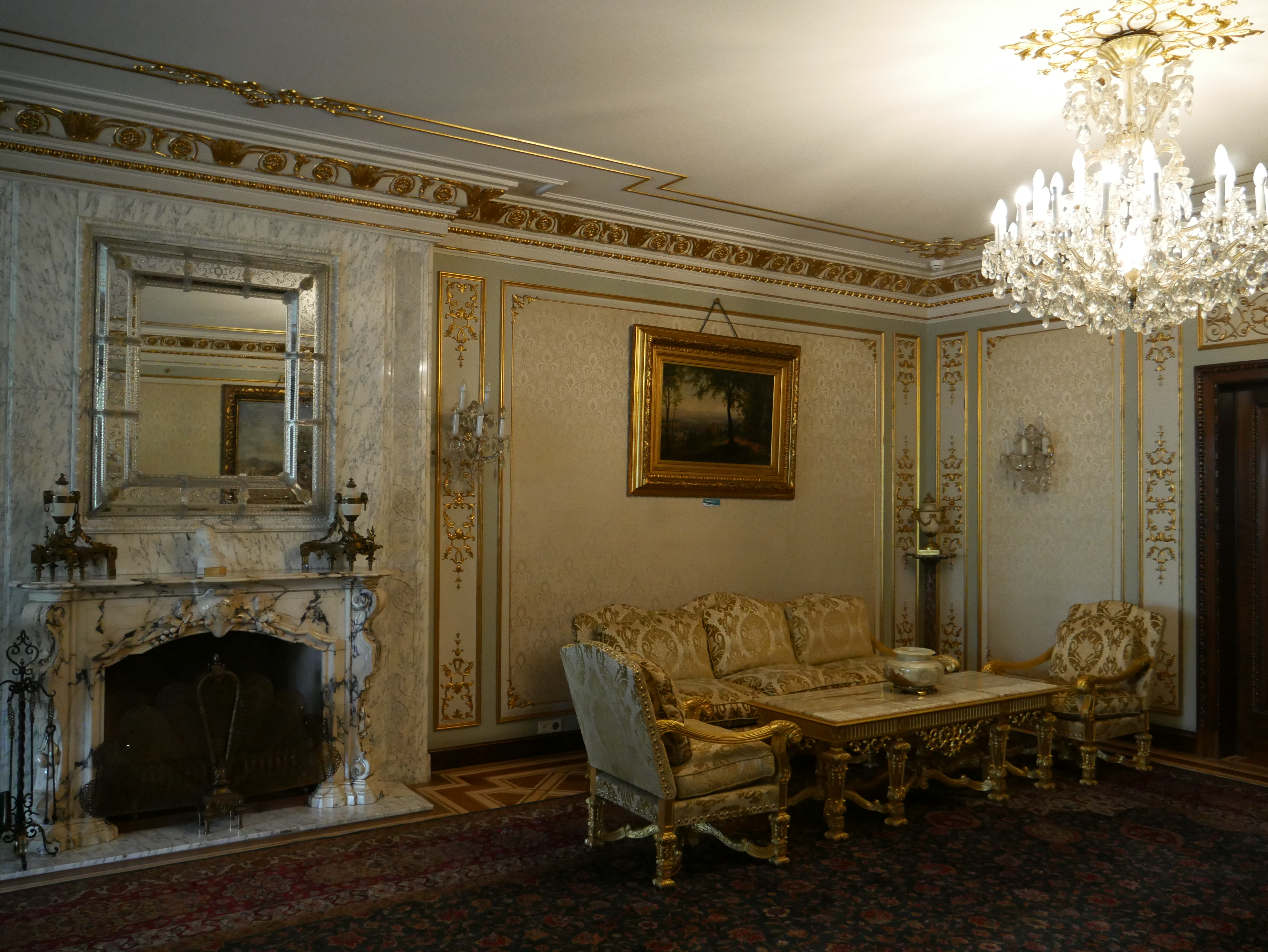 Bucarest - Palais du Printemps - Salon