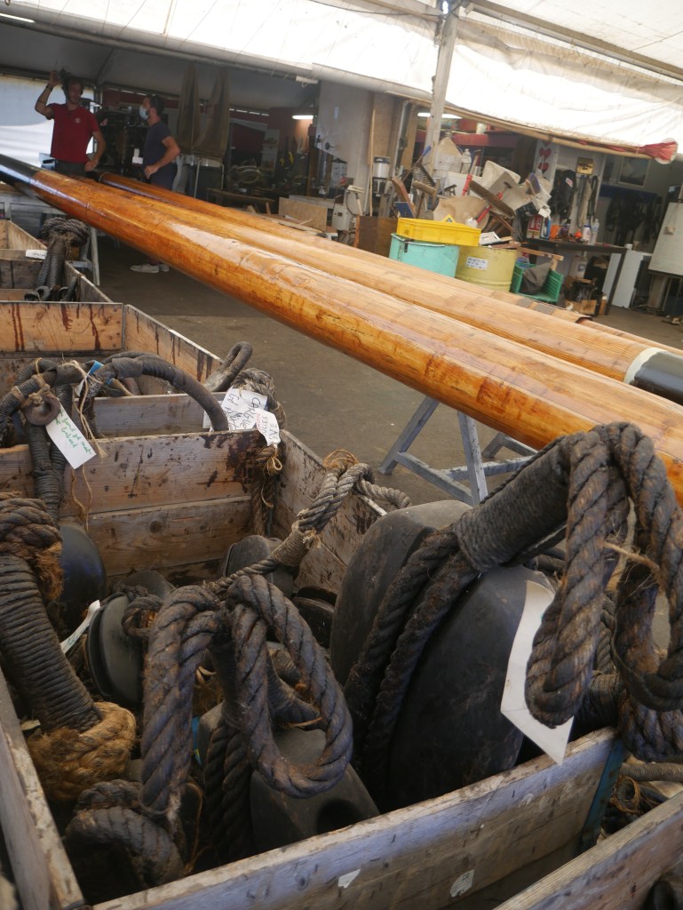 Un des ateliers que l'on traverse